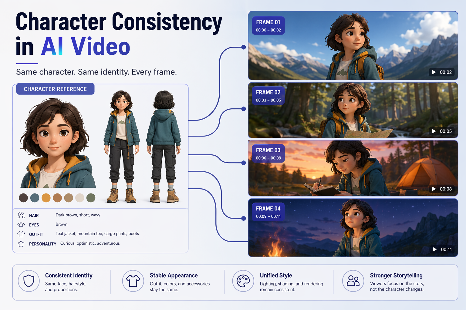 How to Keep Characters Consistent in AI Video