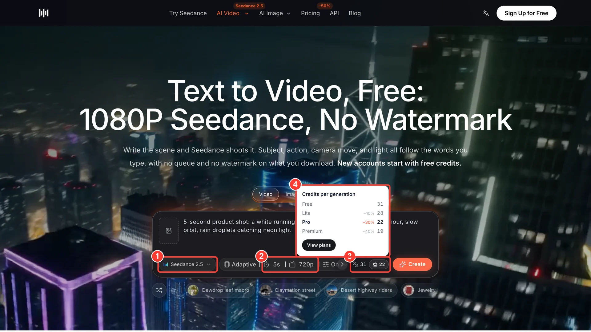 Seedance Credits Explained: How Many Videos Each Plan Makes