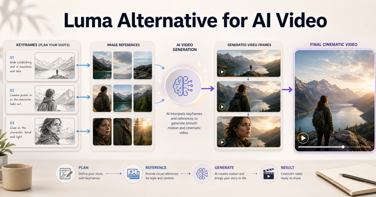 Best Luma Alternative for Keyframe and Image-to-Video Workflows