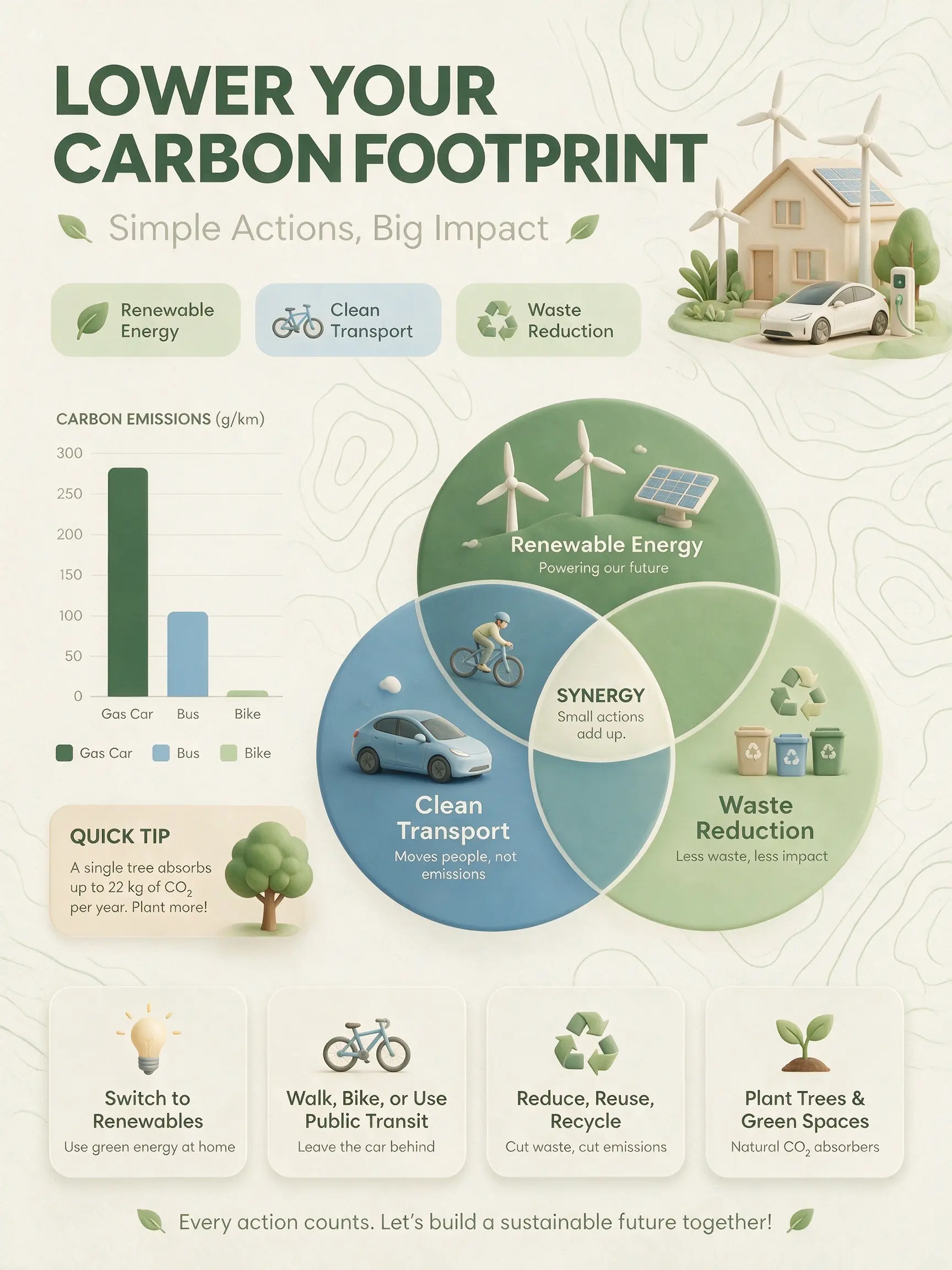 Official Seedream 5.0 Pro carbon footprint infographic example