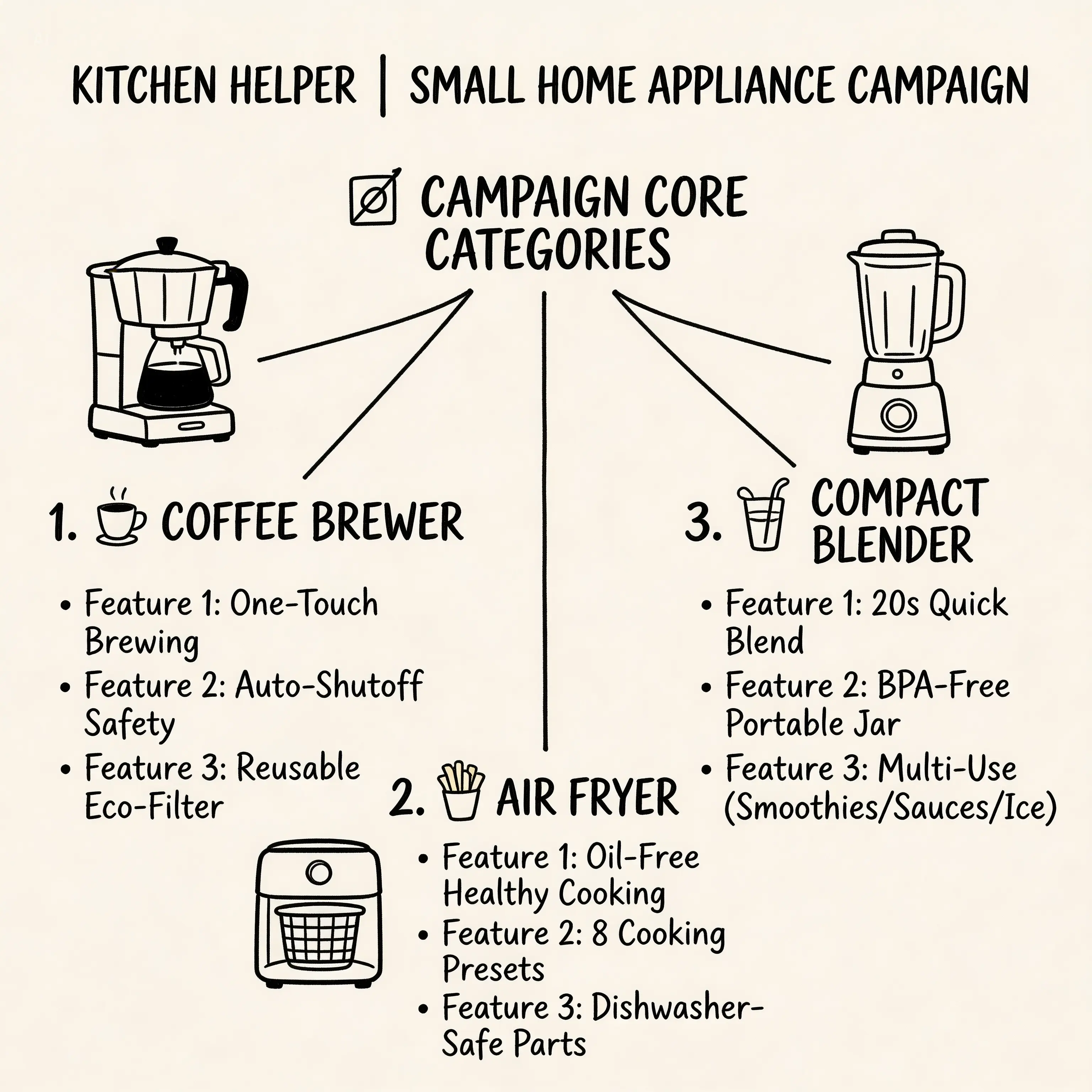 Official Seedream 5.0 Lite kitchen campaign mind map example