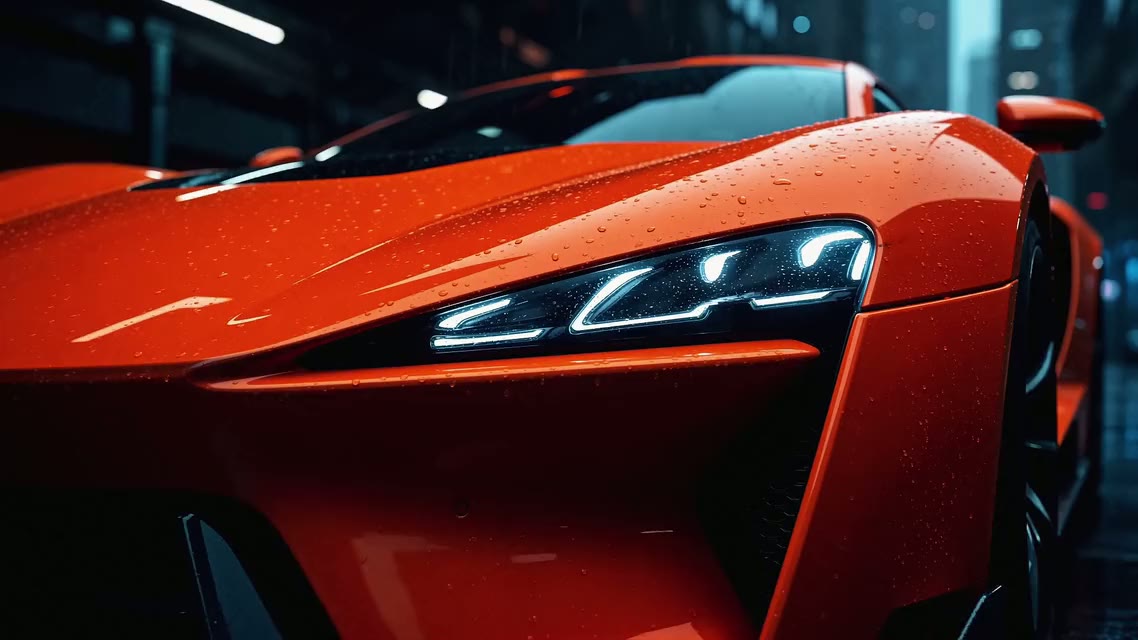Concept car camera moves