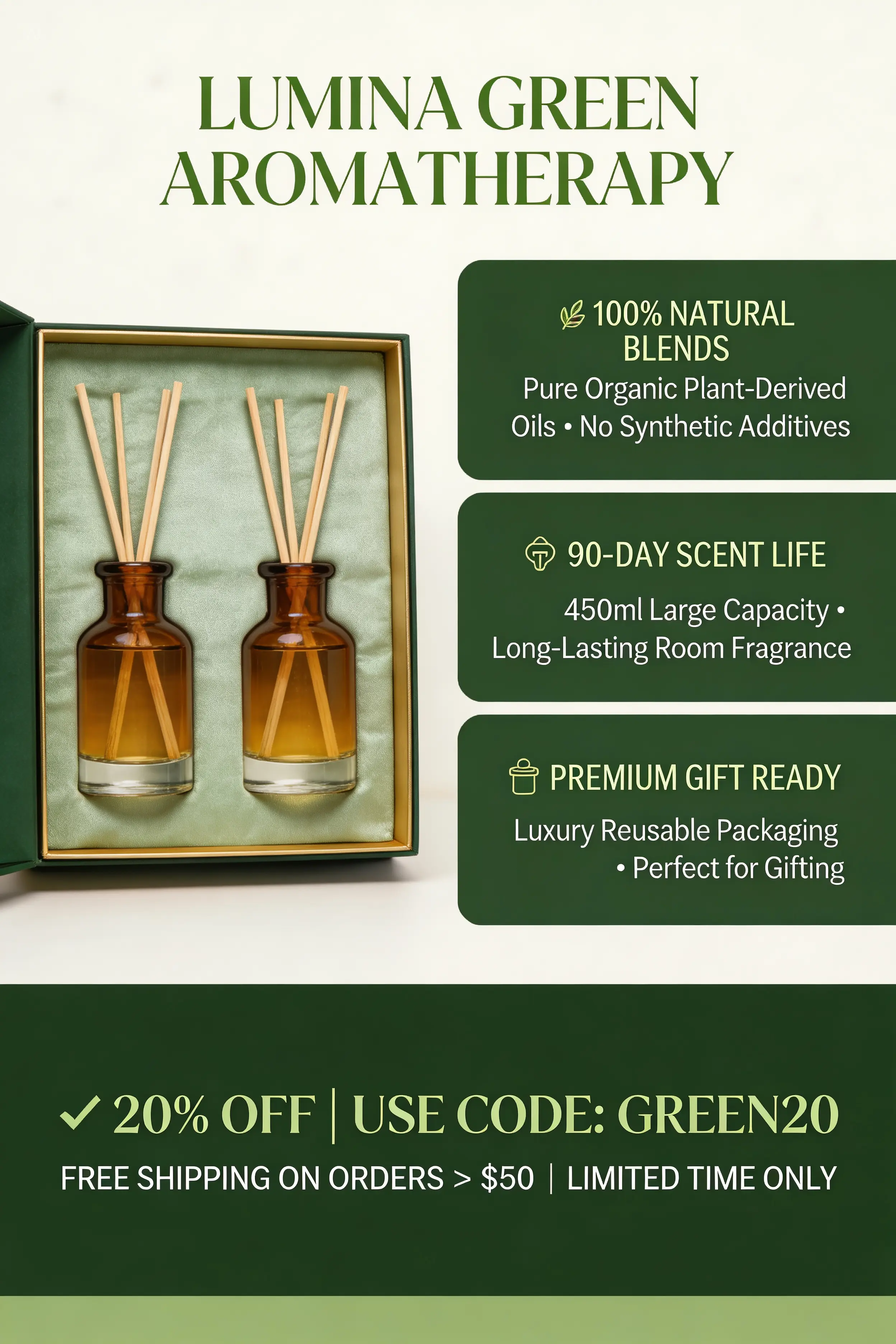 Luxury campaign flyer